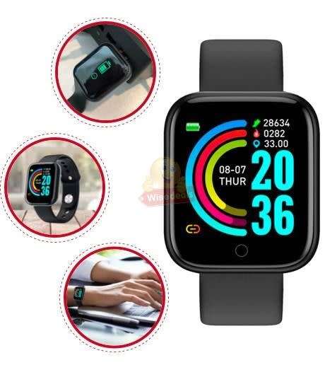 Smartwatch support Heart Rate, Blood Pressure and more