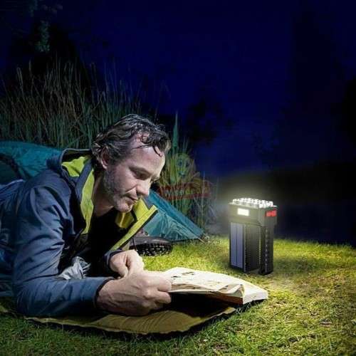 SOLAR & USB Charge Rechargeable Multipurpose Light, 8 LED & COB