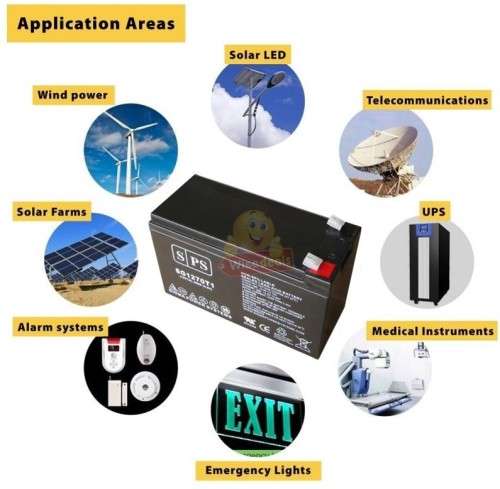12V 7A Lead Acid Battery