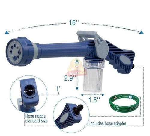 E Z Jet Water Cannon with 9 Spray Settings
