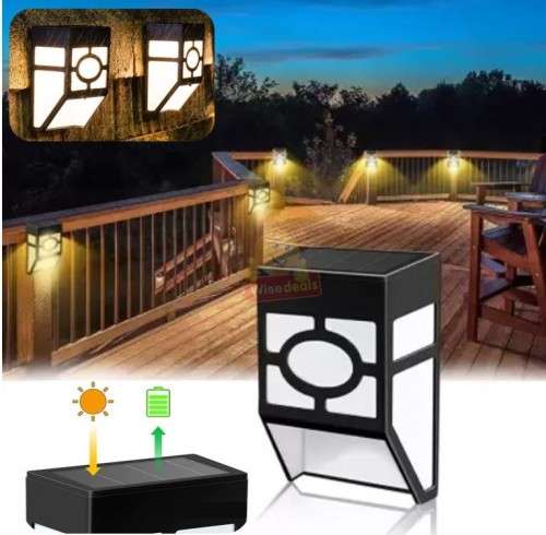 LED SOLAR Wall and Fence Wall