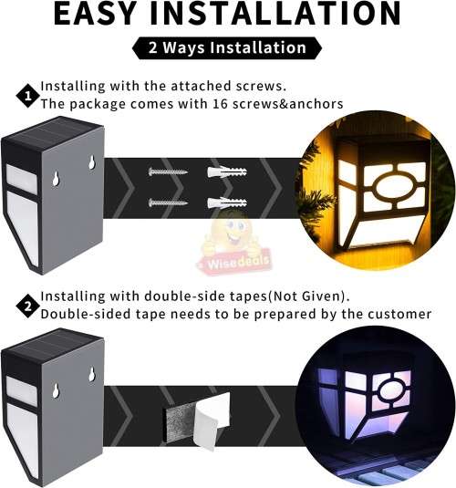 LED SOLAR Wall and Fence Wall