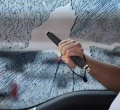 Titanium Police Self Defence Baton Stick with Pouch