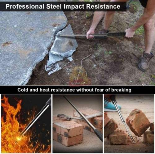 Titanium Police Self Defence Baton Stick with Pouch