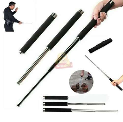 Titanium Police Self Defence Baton Stick with Pouch