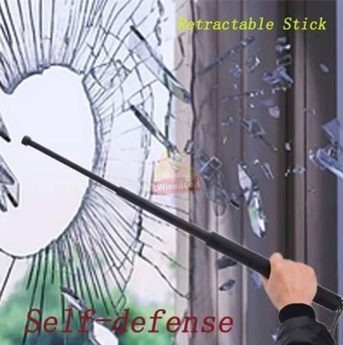 Titanium Police Self Defence Baton Stick with Pouch