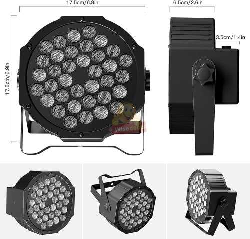 36 LED Disco or Party Stage Light with 3 Colours