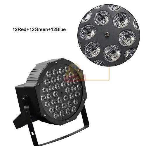 36 LED Disco or Party Stage Light with 3 Colours