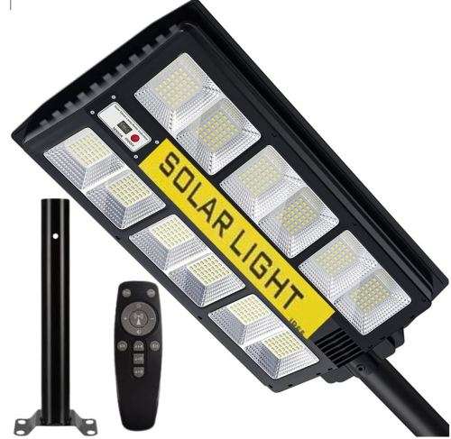 300W Solar Sensor Street Light with Remote Control