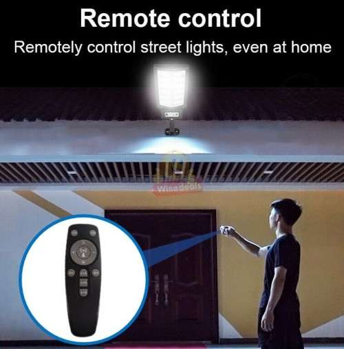 300W Solar Sensor Street Light with Remote Control