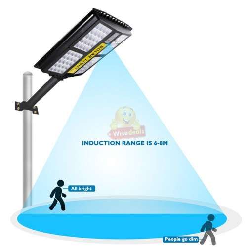 300W Solar Sensor Street Light with Remote Control