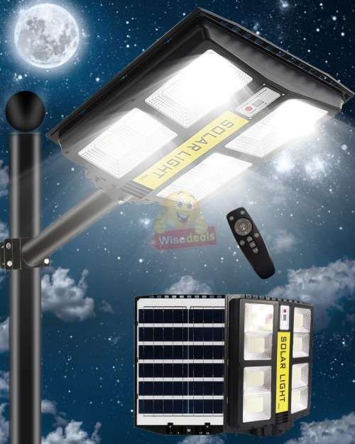 200W Solar Sensor Street Light with Remote Control