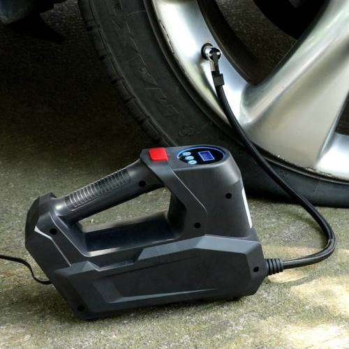 LCD Display 12V Air Compressor Pump with Accessories