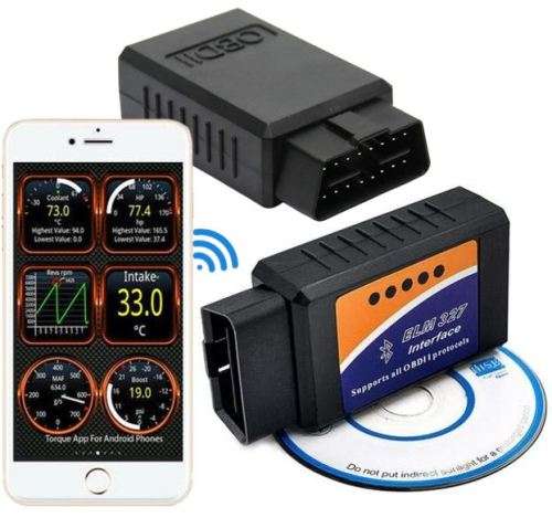 ELM327 OBD2 Bluetooth Auto Diagnostic Scanner