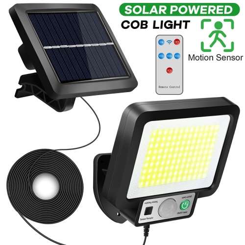 117 COB SOLAR Split Flood Light With Remote Control