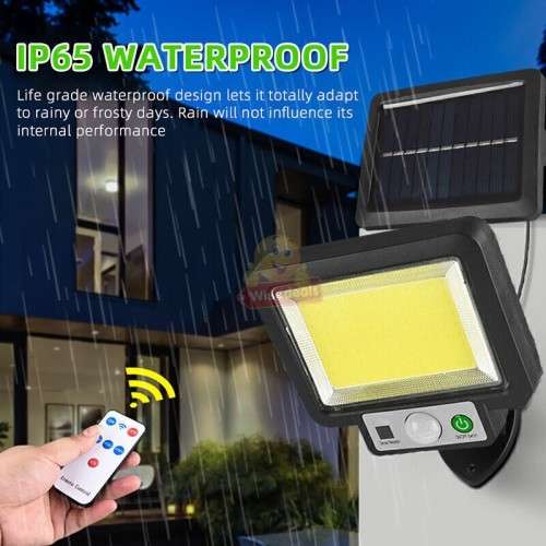 117 COB SOLAR Split Flood Light With Remote Control