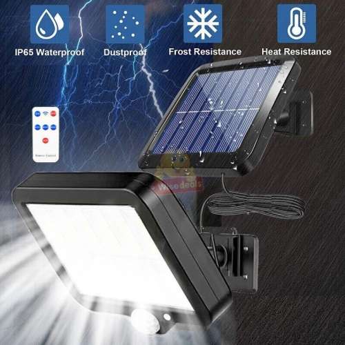 117 COB SOLAR Split Flood Light With Remote Control