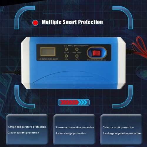 12V and 24V Battery Charger