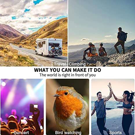 16 x 52 Monocular Telescope with Carry Bag