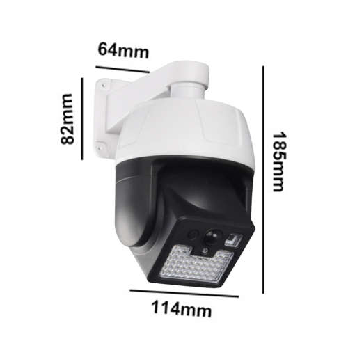 Solar Security Motion Sensor Flood Light with Remote Control