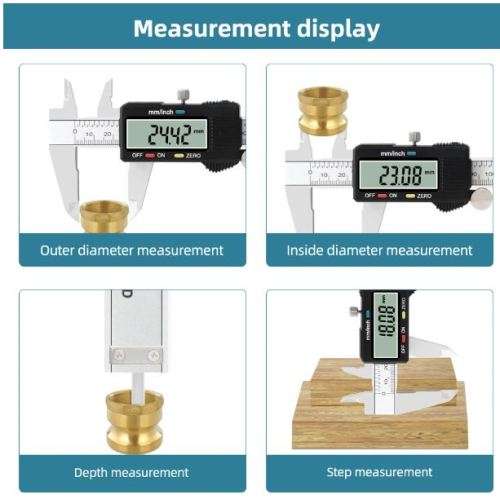 Stainless steel 150mm 6inch Electronic Digital Vernier Calliper