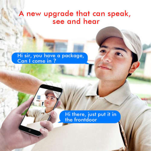 WIFI Video Door Bell Intercom - App support Android & IOS