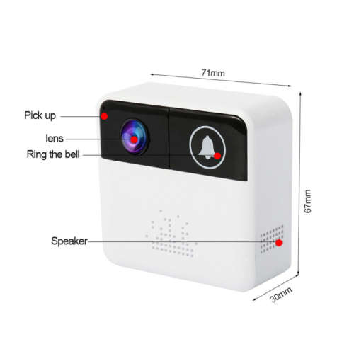 WIFI Video Door Bell Intercom - App support Android & IOS
