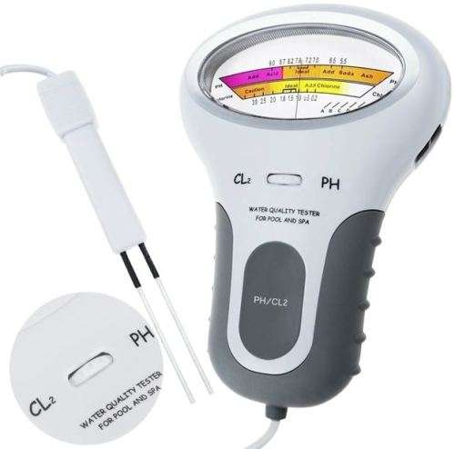 2 in 1 Water Quality Tester PH and Chlorine Tester