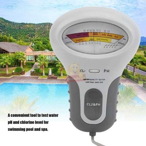 2 in 1 Water Quality Tester PH and Chlorine Tester