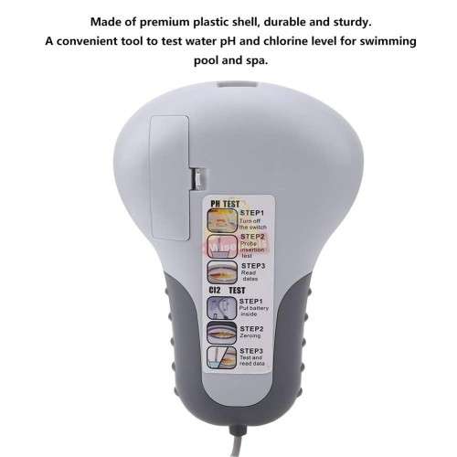 2 in 1 Water Quality Tester PH and Chlorine Tester