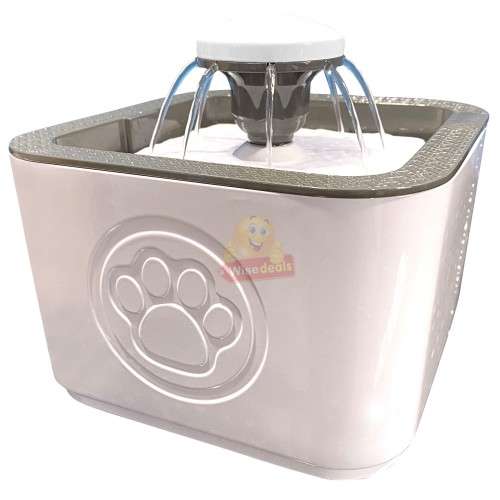 Pets Water Drinking Fountain, 2.5L Water Capacity