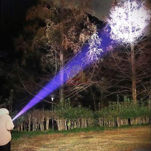 Self-defence Ultra-bright Long-range baseball bat LED Flashlight, USB Rechargeable