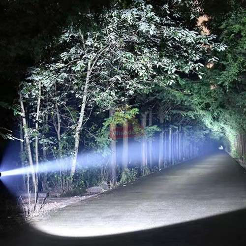 Self-defence Ultra-bright Long-range baseball bat LED Flashlight, USB Rechargeable