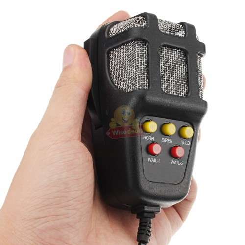 100W 12V Loudspeaker Horn Siren with 7 Sound