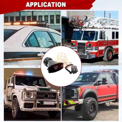 100W 12V Loudspeaker Horn Siren with 7 Sound