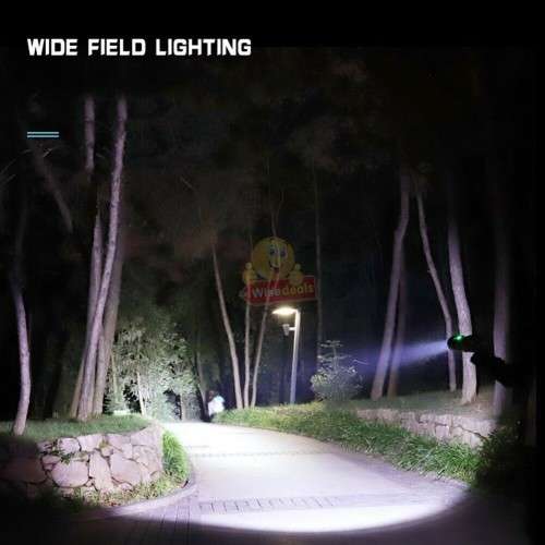 Rechargeable Handheld USB COB Flashlight Spotlight, 5000 Lumens