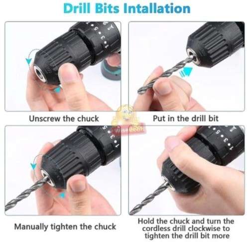 18V Cordless Rechargeable Drill