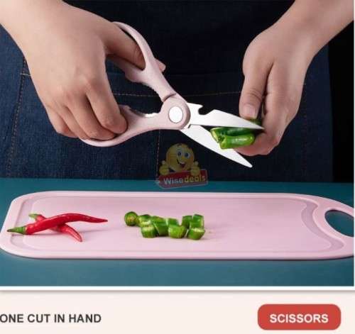 6Pcs Corrugated Kitchen Knife Set, Super Sharp, Durable Coating