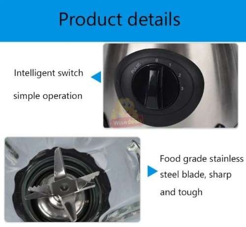 Large Blender for Pulse Blend and Dry Grinding