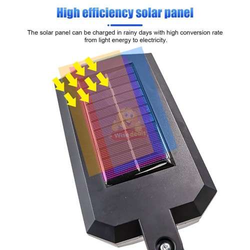 900C 59COB Solar Wall Light with Remote Control