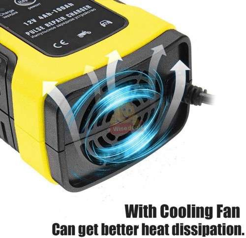 12V 6A Intelligent Pulse Repair Charger