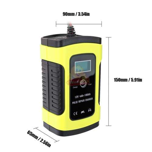 12V 6A Intelligent Pulse Repair Charger