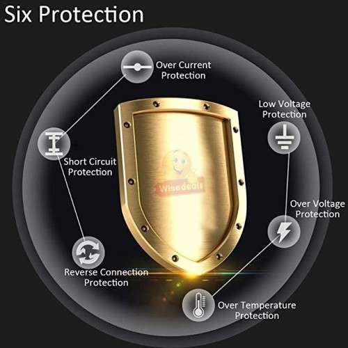 12V 6A Intelligent Pulse Repair Charger