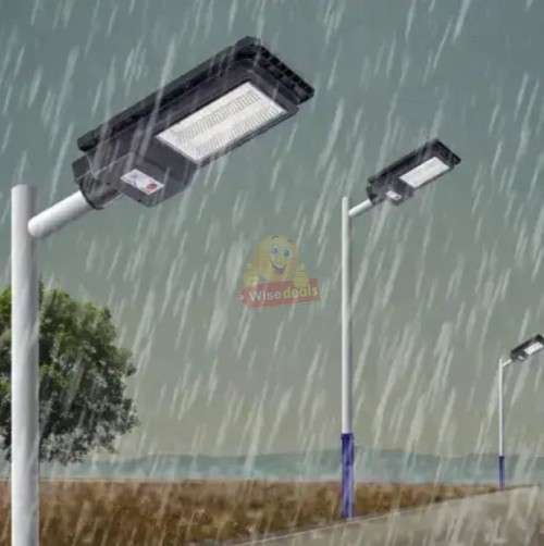 240W Outdoor Solar Sensor Street Light with Remote Control