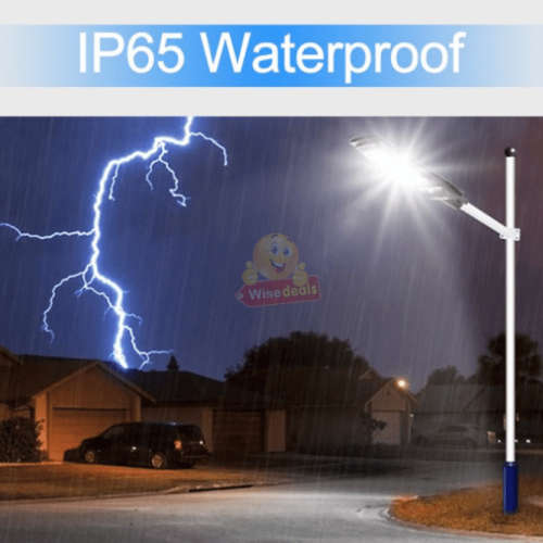 240W Outdoor Solar Sensor Street Light with Remote Control