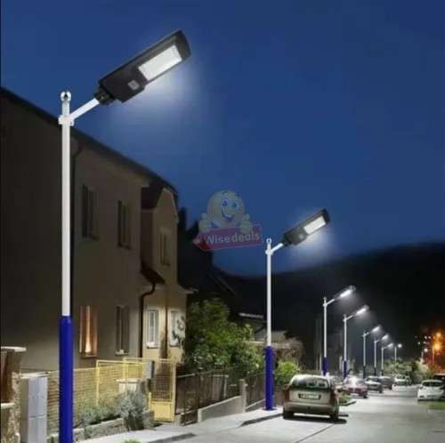 240W Outdoor Solar Sensor Street Light with Remote Control