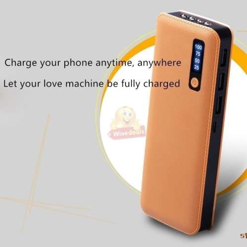 3-USB Portable Mobile Power Bank 20 000mAh