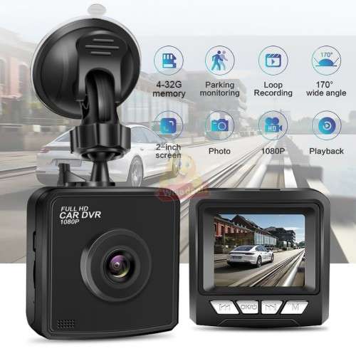 1080P 2.4 Inch LCD Car DVR Camcorder Dashcam