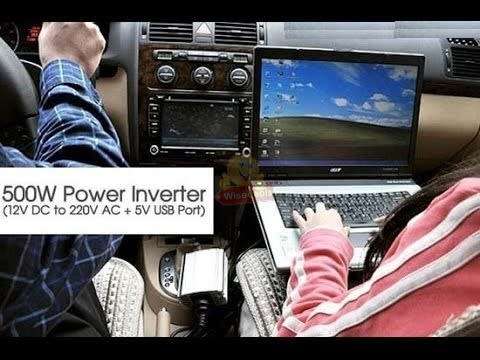 500W Solar Power Inverter  Convert 12V DC to 220V AC