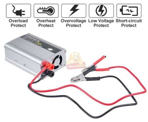 500W Solar Power Inverter  Convert 12V DC to 220V AC